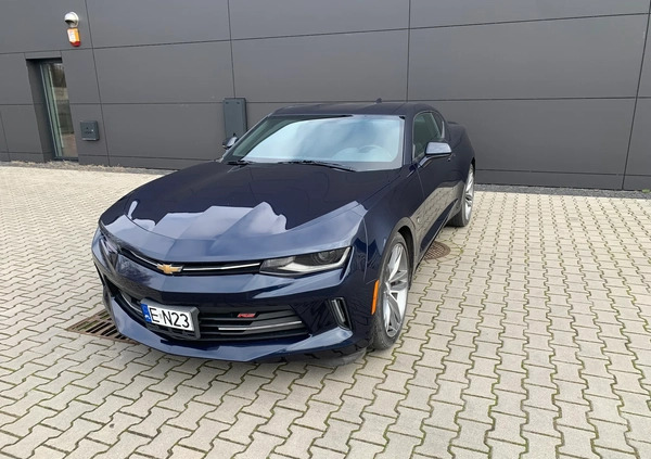 Chevrolet Camaro cena 94000 przebieg: 106600, rok produkcji 2016 z Wronki małe 436